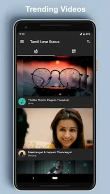 Tamil Love Status android App screenshot 6